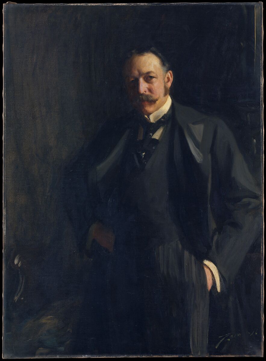 Edward R. Bacon (1846–1915), Anders Zorn (Swedish, Mora 1860–1920 Mora), Oil on canvas 