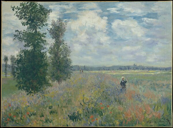 Claude Monet Poppy Fields near Argenteuil The Metropolitan