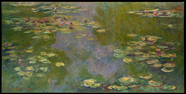 Water Lilies, Claude Monet (French, Paris 1840–1926 Giverny), Oil on canvas 