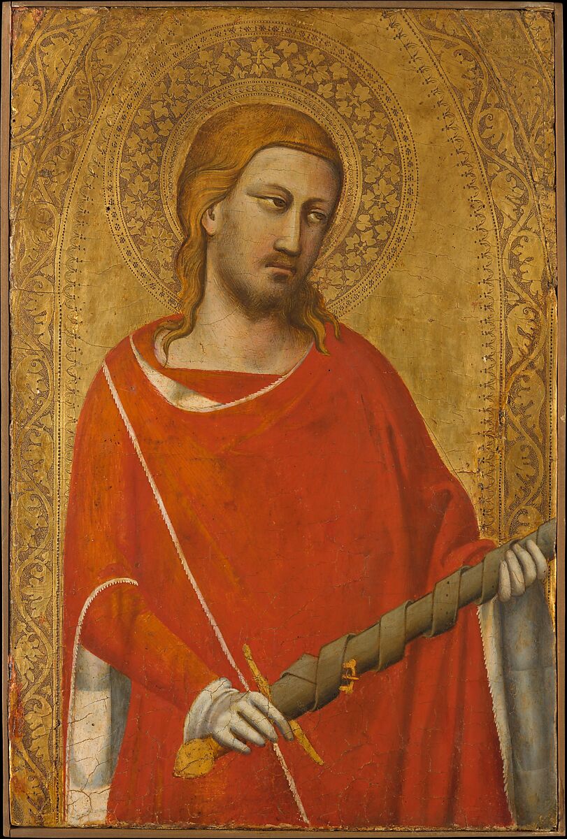 Saint Julian, Taddeo Gaddi  Italian, Tempera on wood, gold ground