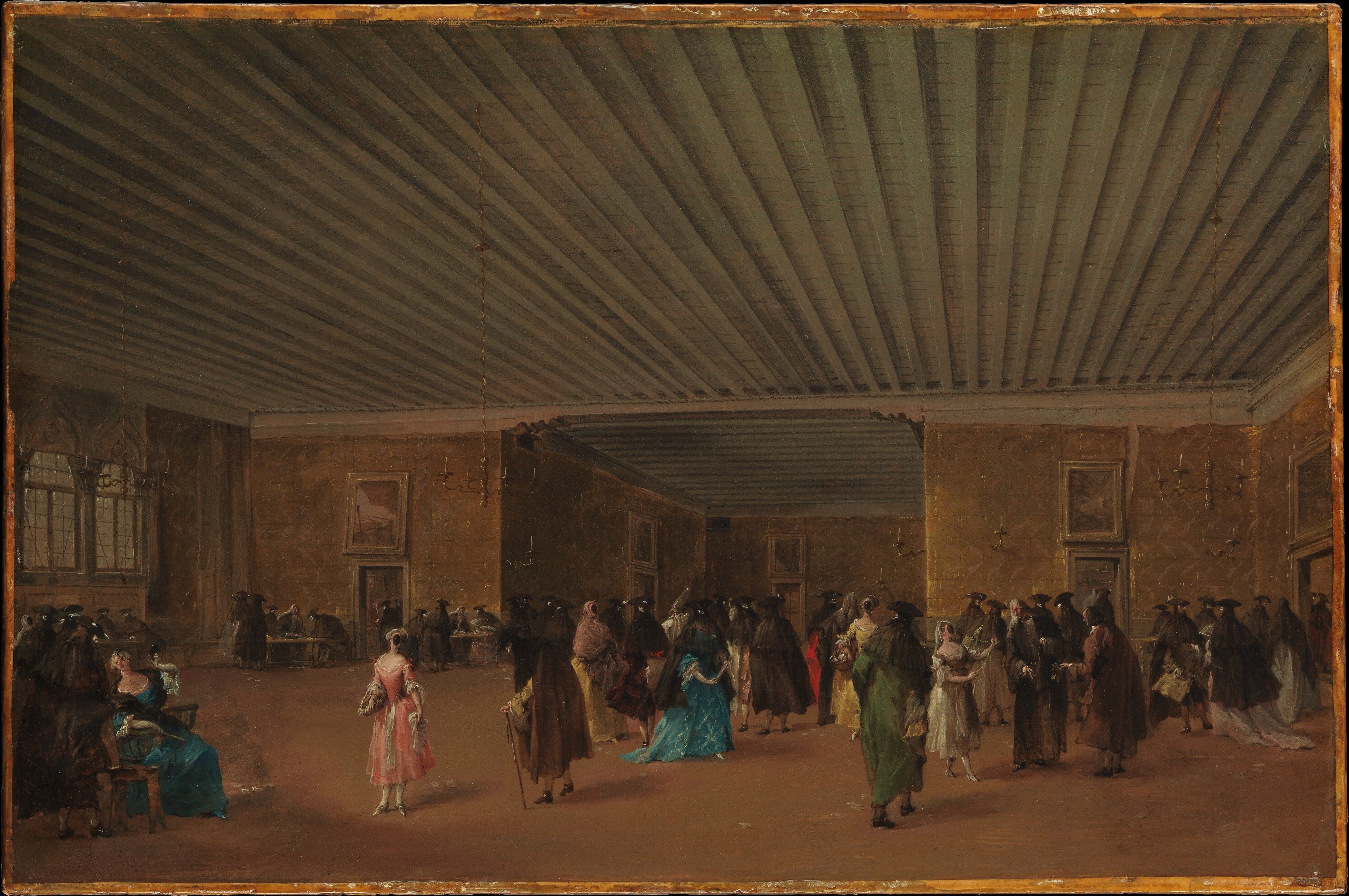 Francesco Guardi - The Ridotto Pubblico at Palazzo Dandolo - The