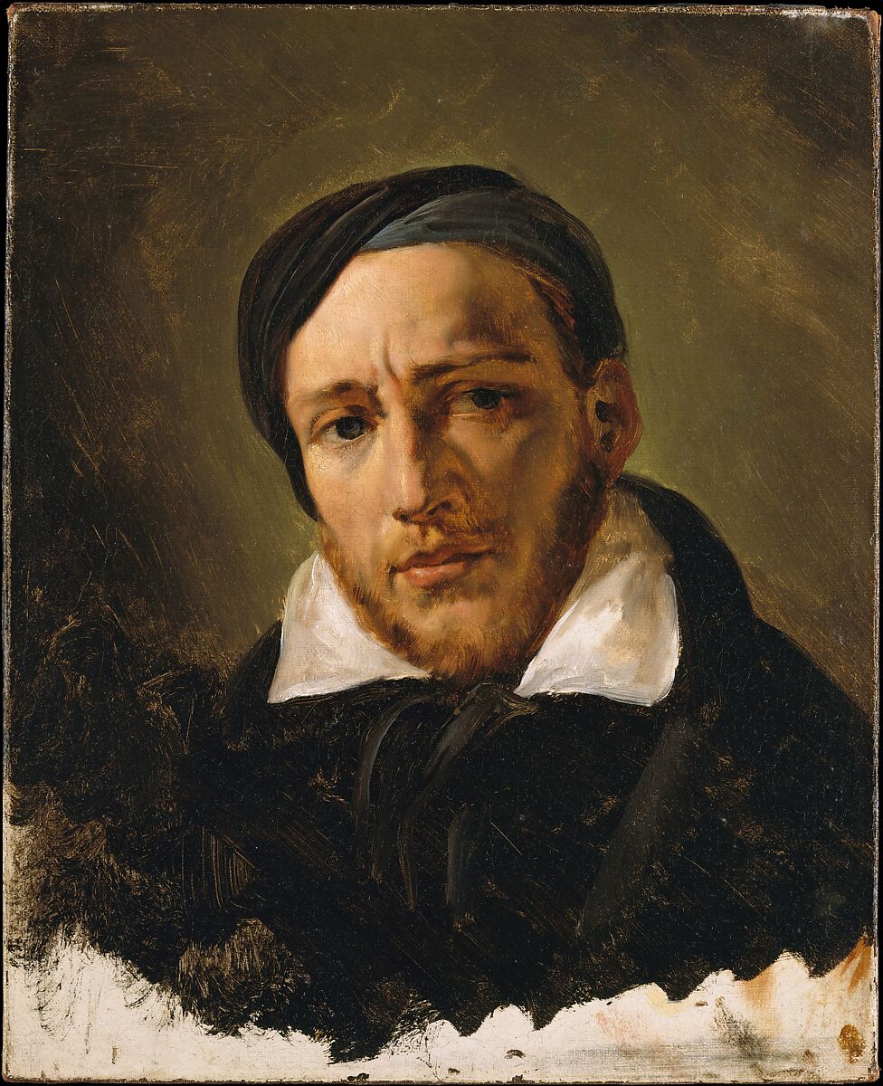 Jean-Louis-André-Théodore Gericault (1791–1824), Horace Vernet (French, Paris 1789–1863 Paris), Oil on canvas 