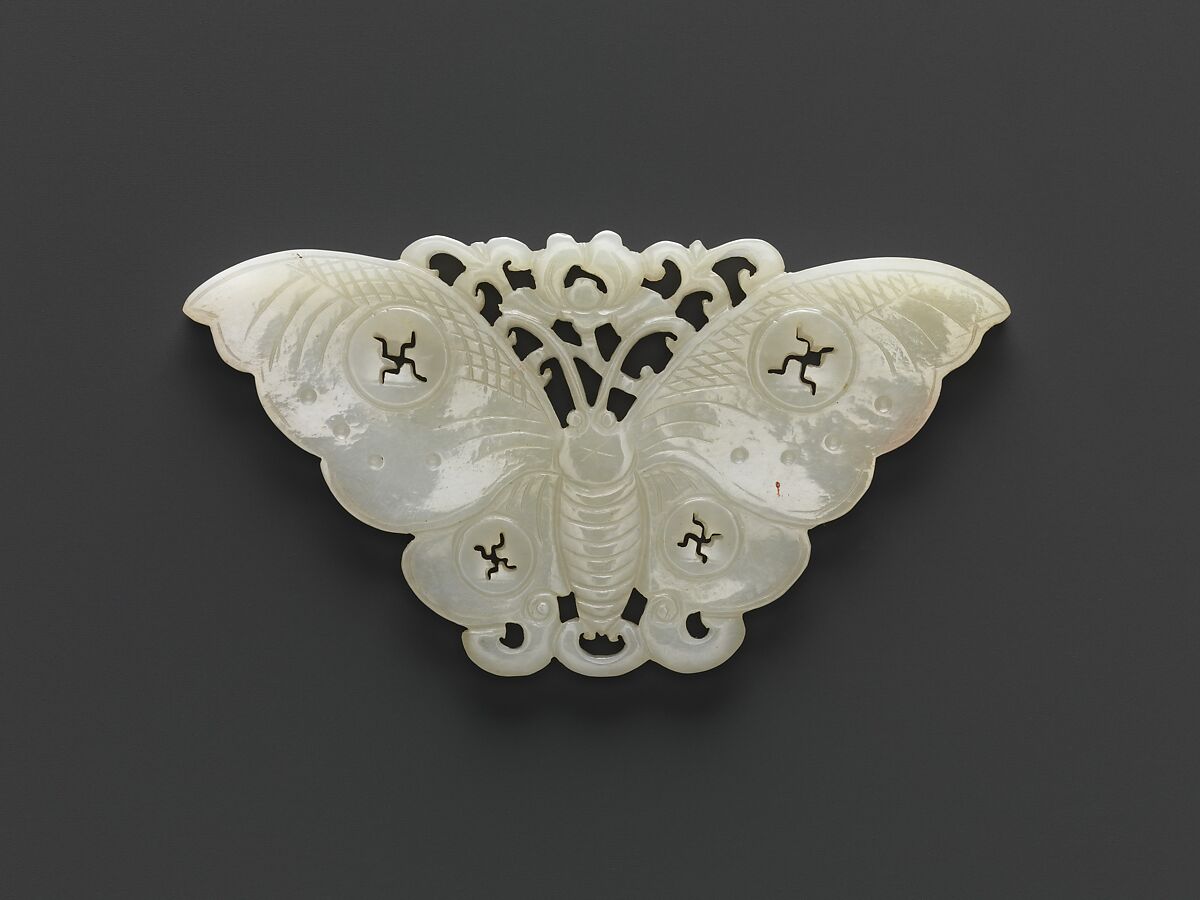 Butterfly, Jade (nephrite), China
