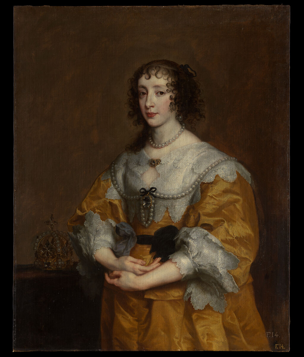 Queen Henrietta Maria, Anthony van Dyck (Flemish, Antwerp 1599–1641 London), Oil on canvas 