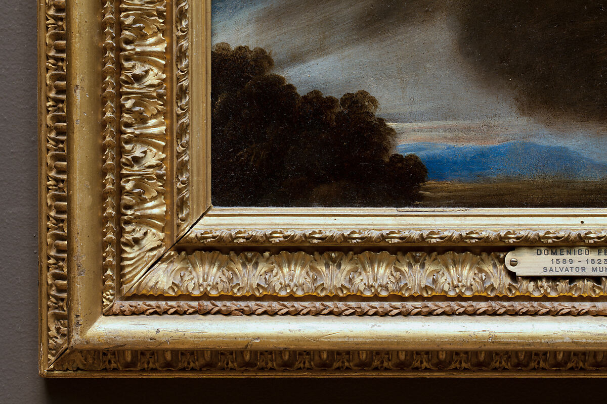 Salvator Mundi, Domenico Fetti (Italian, Rome (?) 1591/92–1623 Venice), Oil on wood