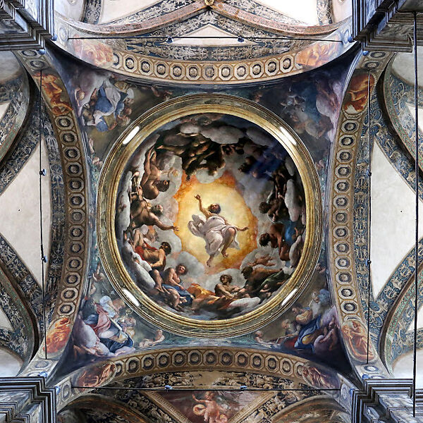 Salvator Mundi, Domenico Fetti (Italian, Rome (?) 1591/92–1623 Venice), Oil on wood