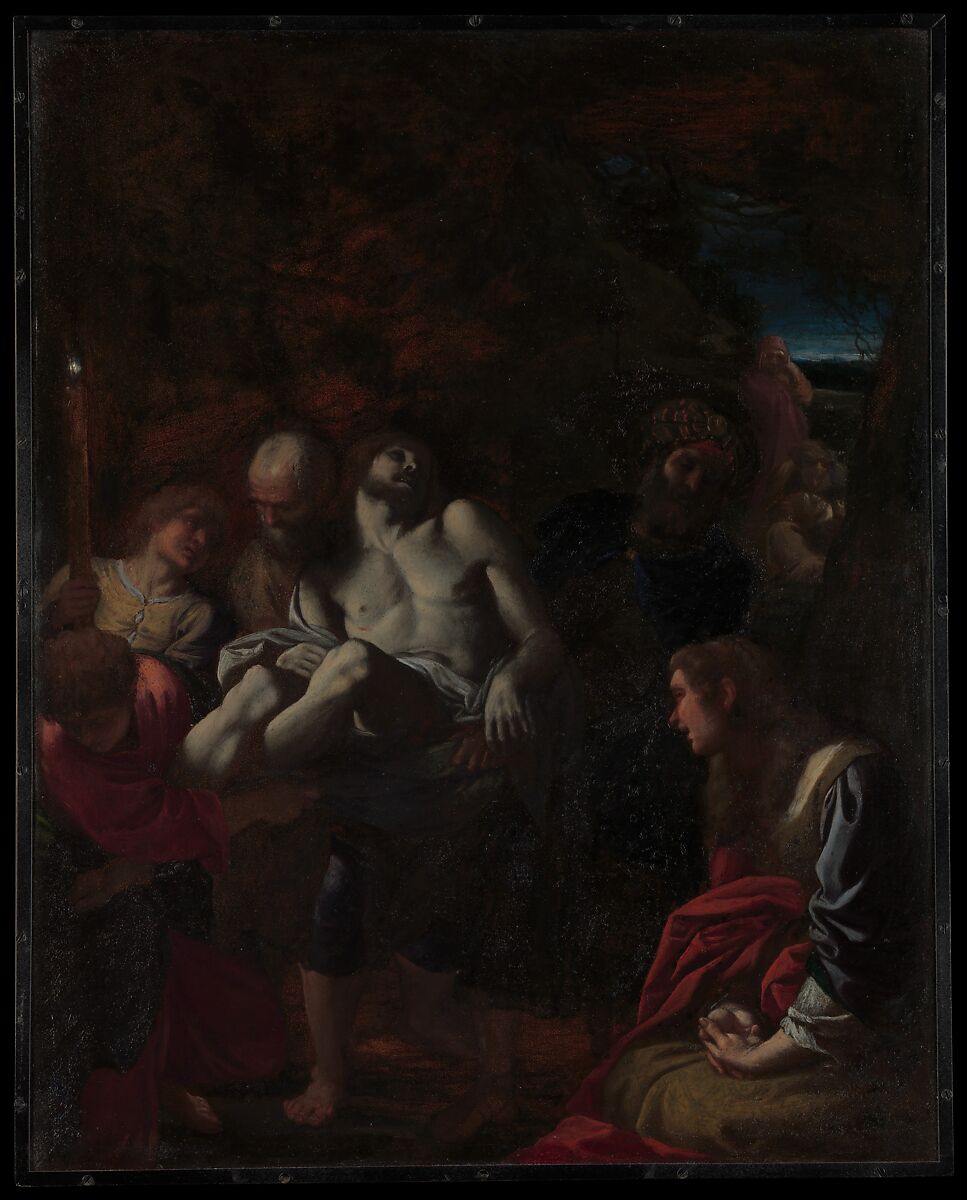 The Burial of Christ, Annibale Carracci (Italian, Bologna 1560–1609 Rome), Oil on copper 