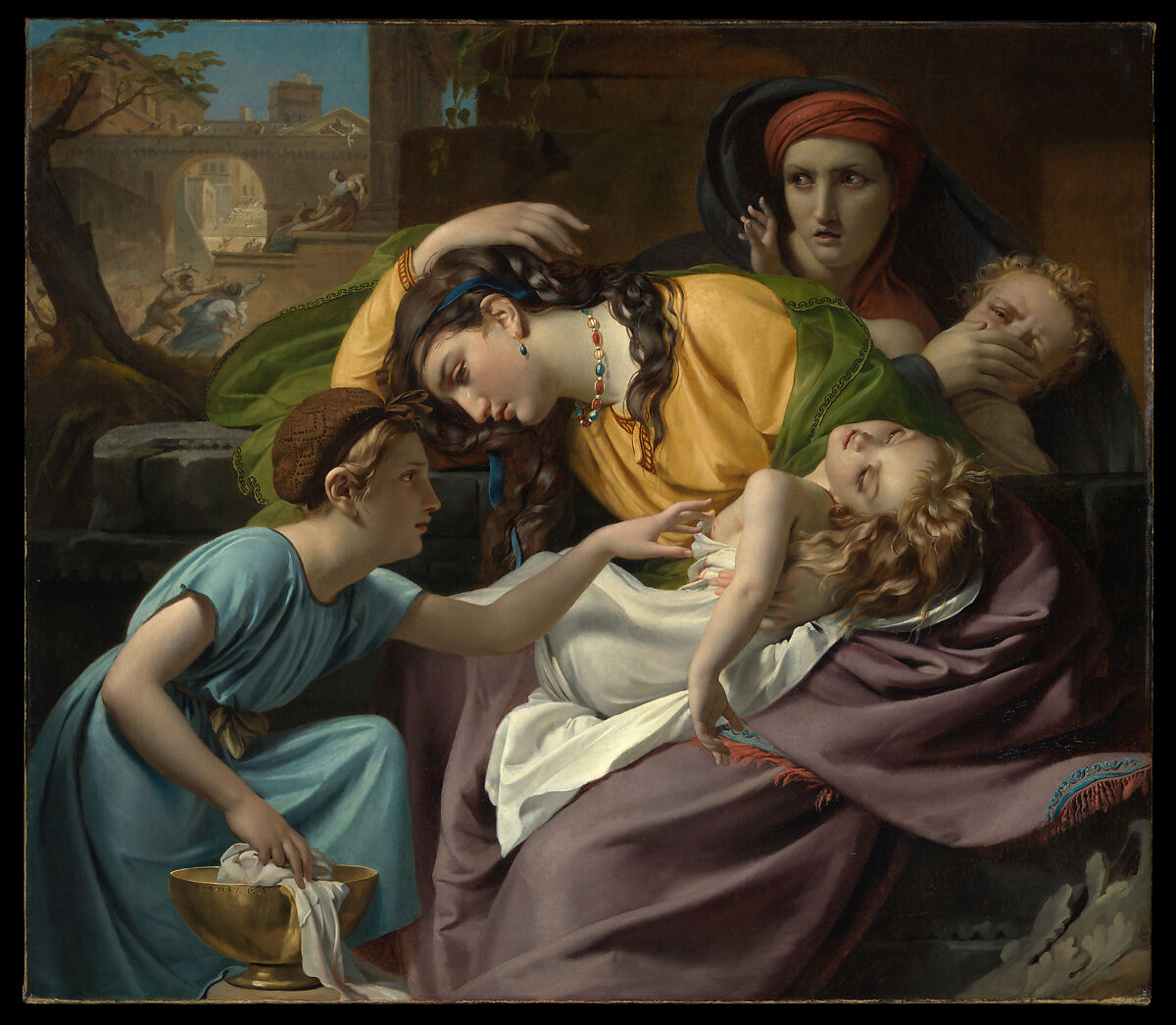 The Massacre of the Innocents, François Joseph Navez (Belgian, Charleroi 1787–1869 Brussels), Oil on canvas 