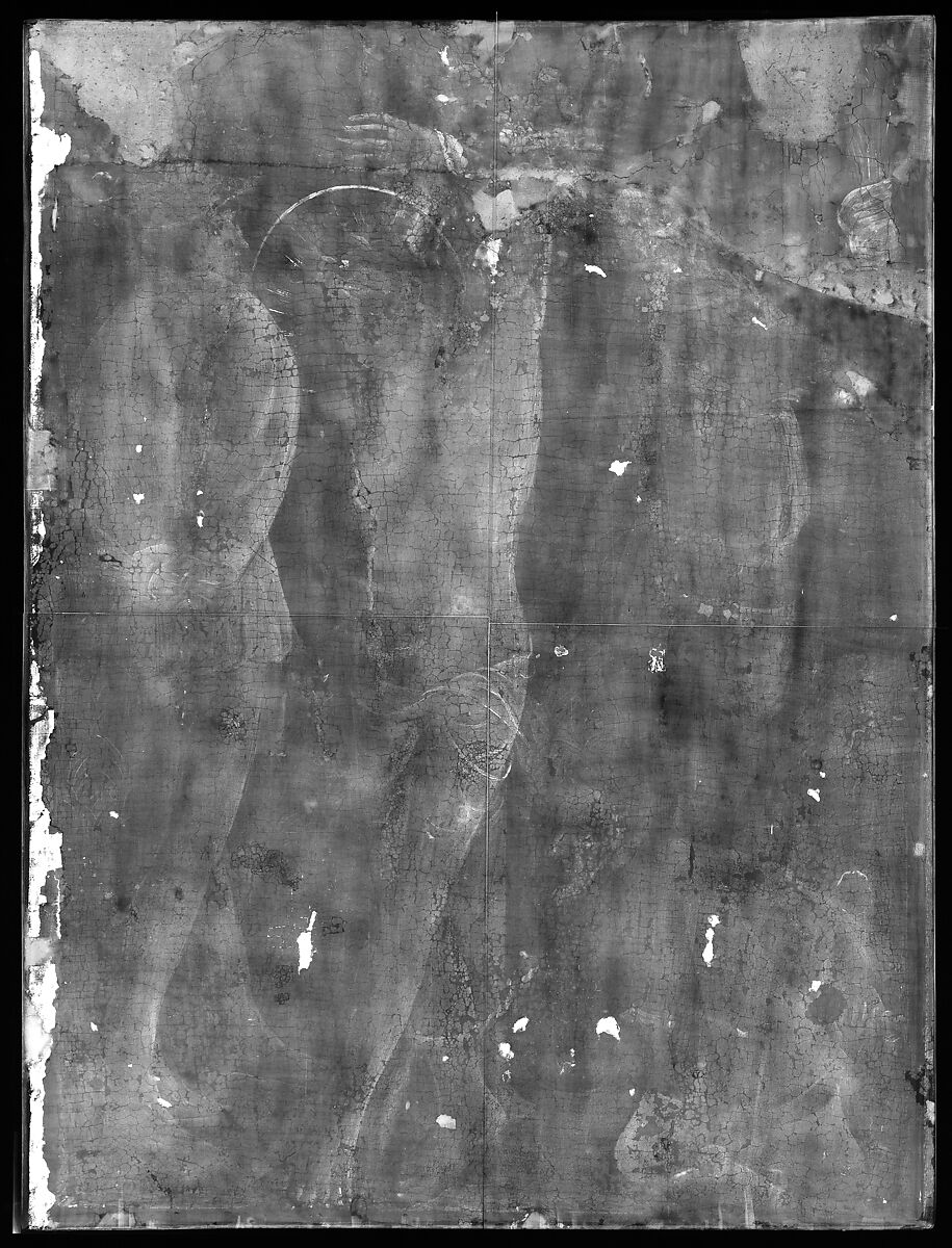 The Flagellation, Master of the Berswordt Altar (German, Westphalian, active ca. 1400–35), Oil, egg(?), and gold on plywood, transferred from wood