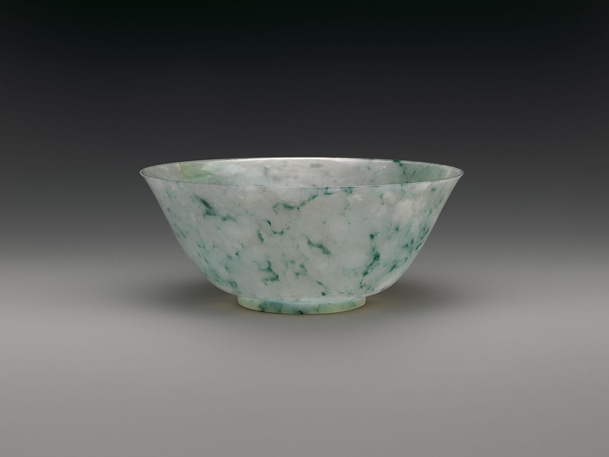 Bowl, Jadeite, China 
