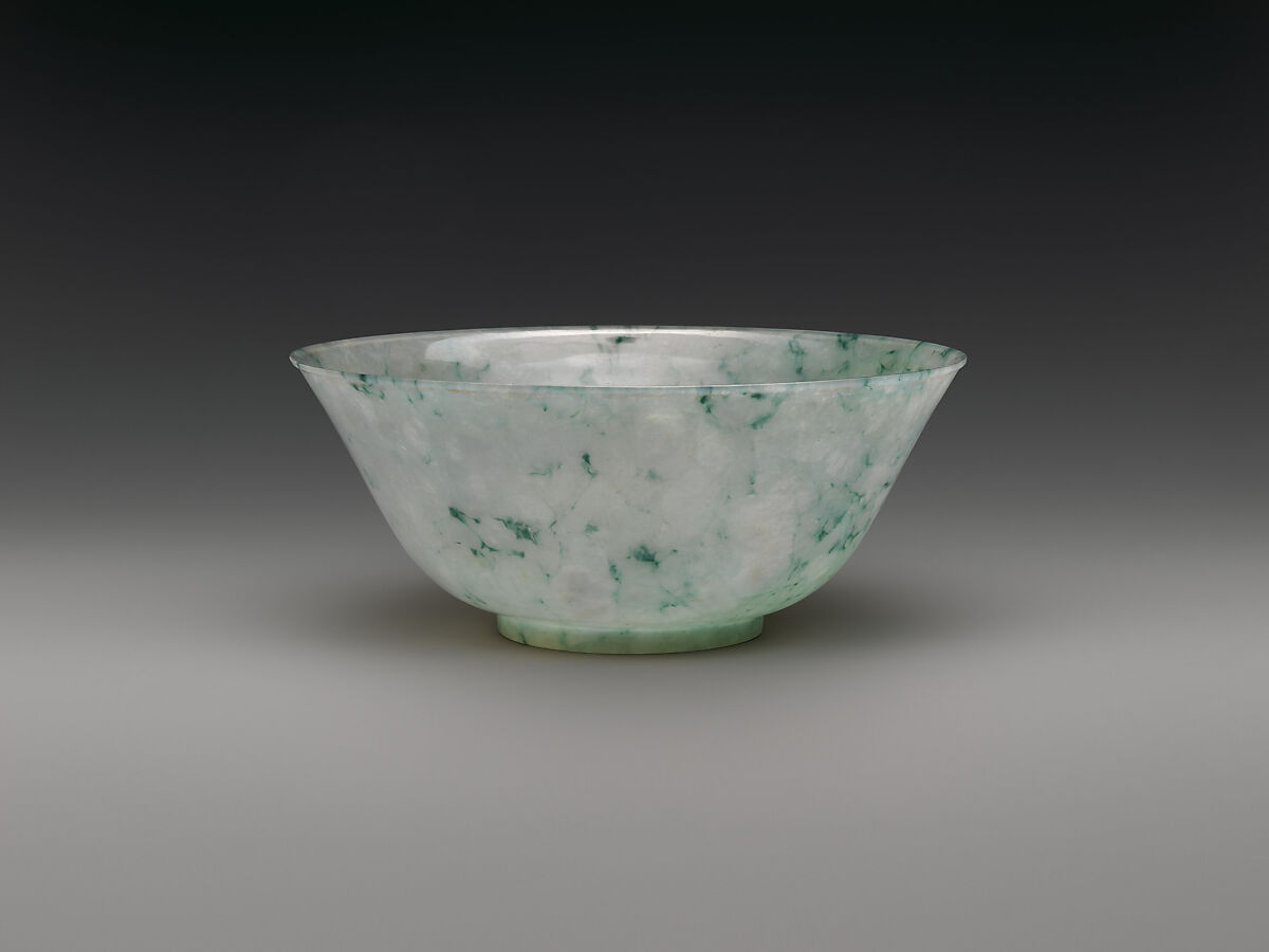 Bowl, Jadeite, China 