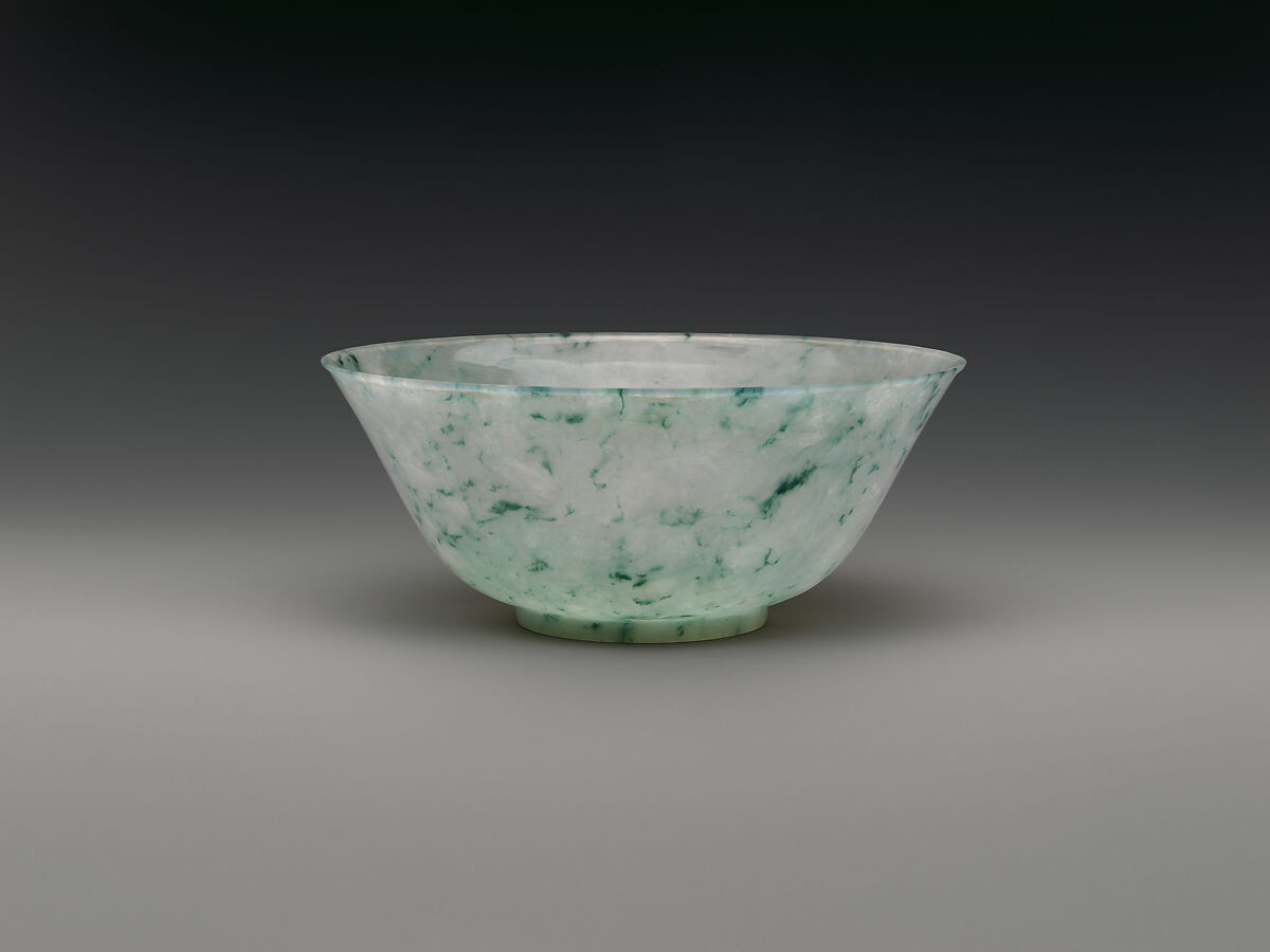 Bowl, Jadeite, China