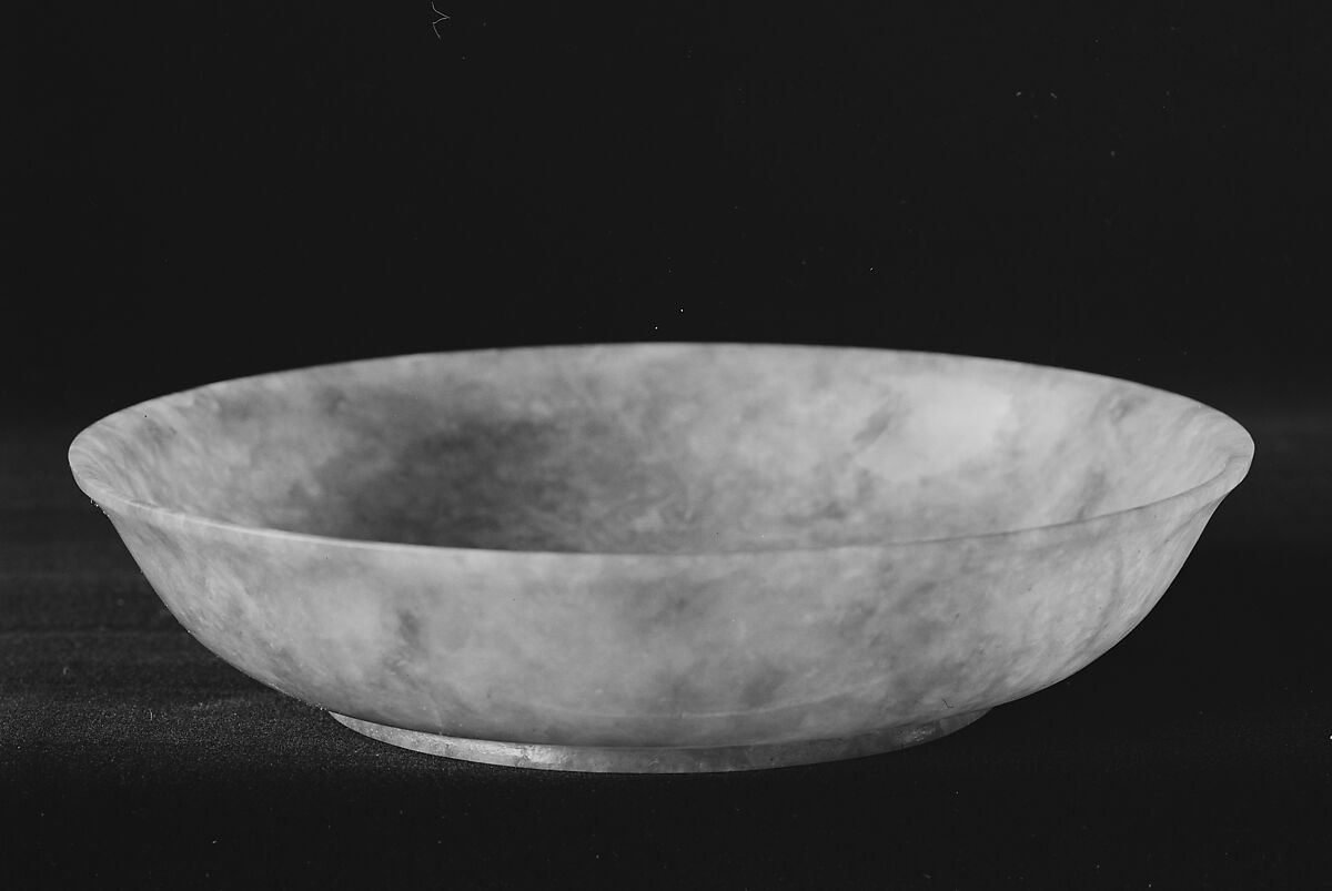 Saucer-Shaped Dish, Jadeite, China 