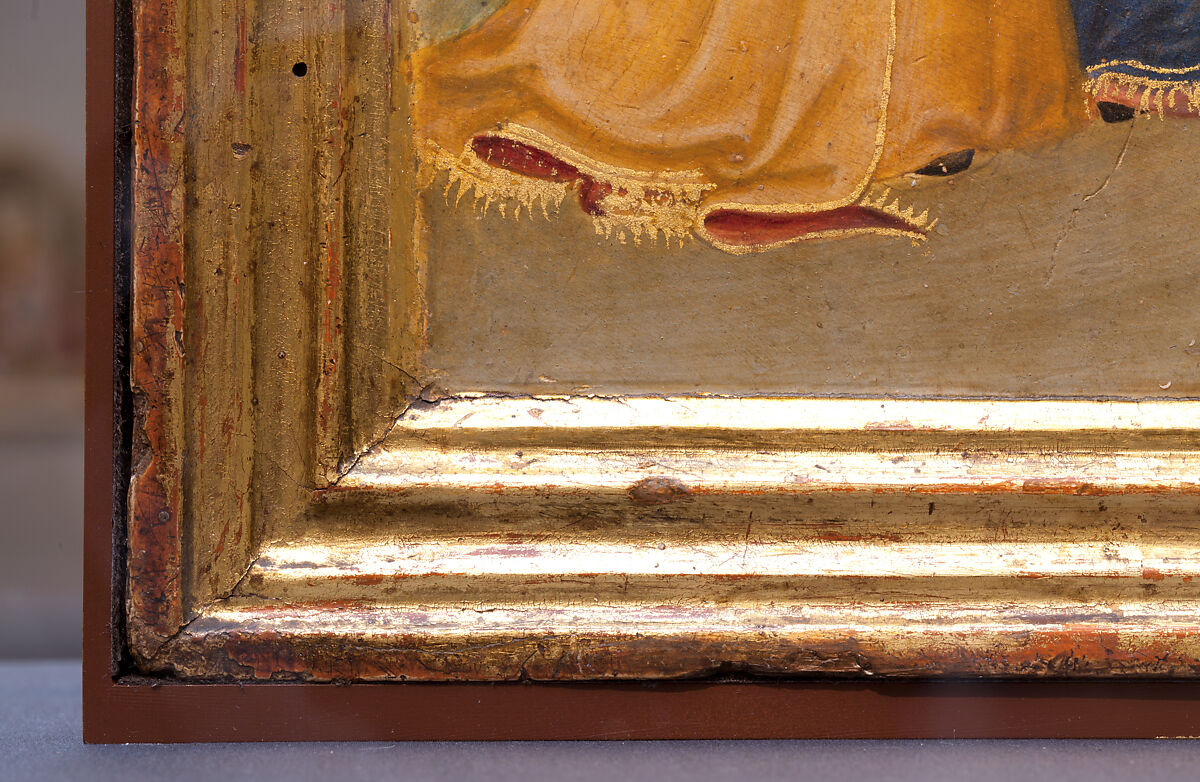 The Crucifixion, Pietro Lorenzetti (Italian, active Siena 1320–44), Tempera and gold leaf on wood