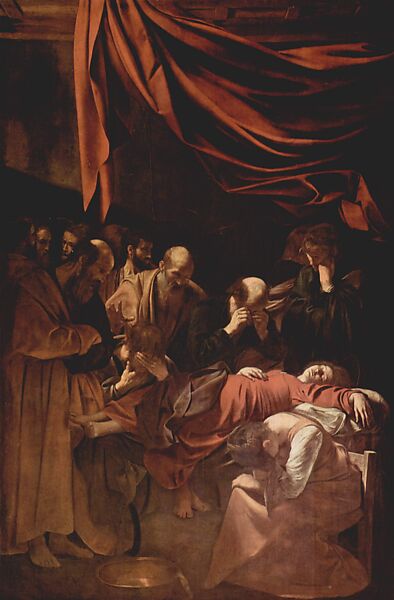 The Dormition of the Virgin, Carlo Saraceni (Italian, Venice 1579?–1620 Venice), Oil on canvas