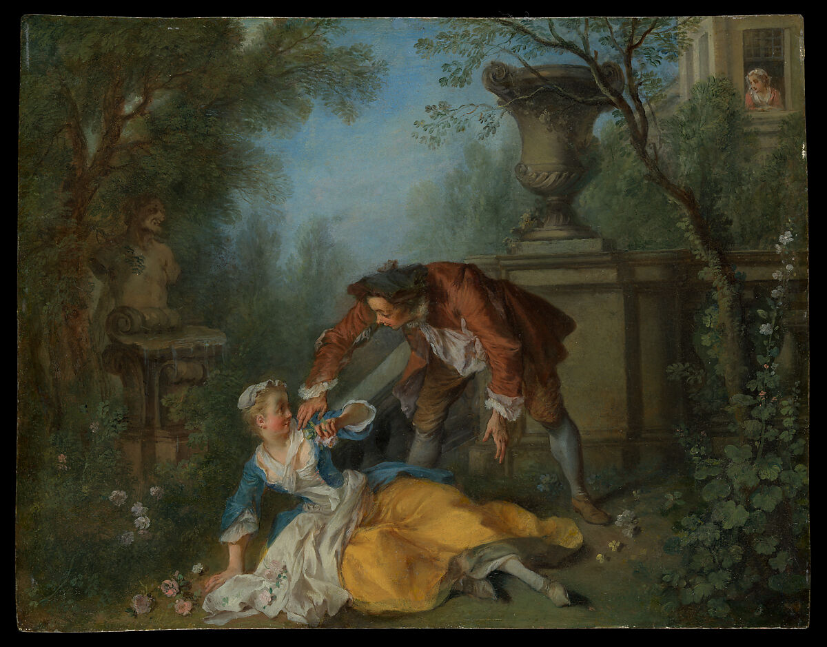 The Servant Justified, Nicolas Lancret (French, Paris 1690–1743 Paris), Oil on copper 