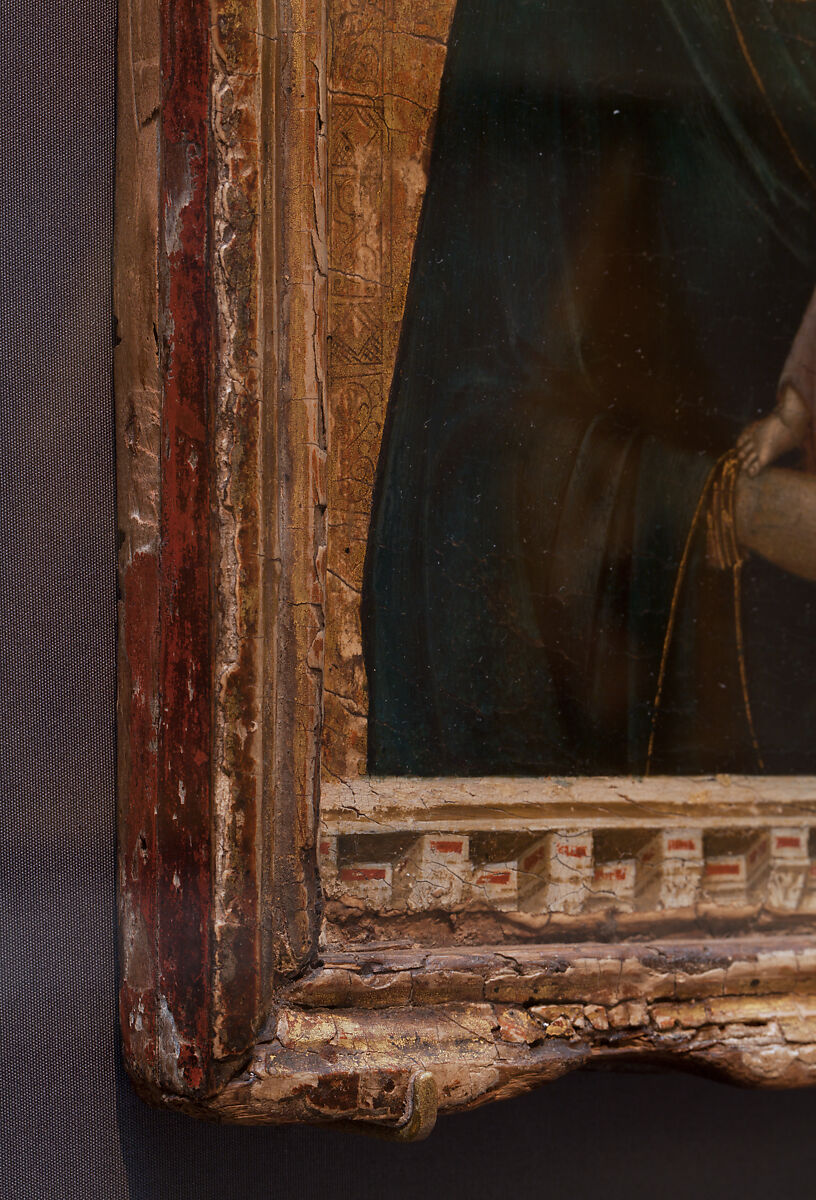 Madonna and Child, Duccio di Buoninsegna (Italian, active by 1278–died 1318 Siena), Tempera and gold on wood