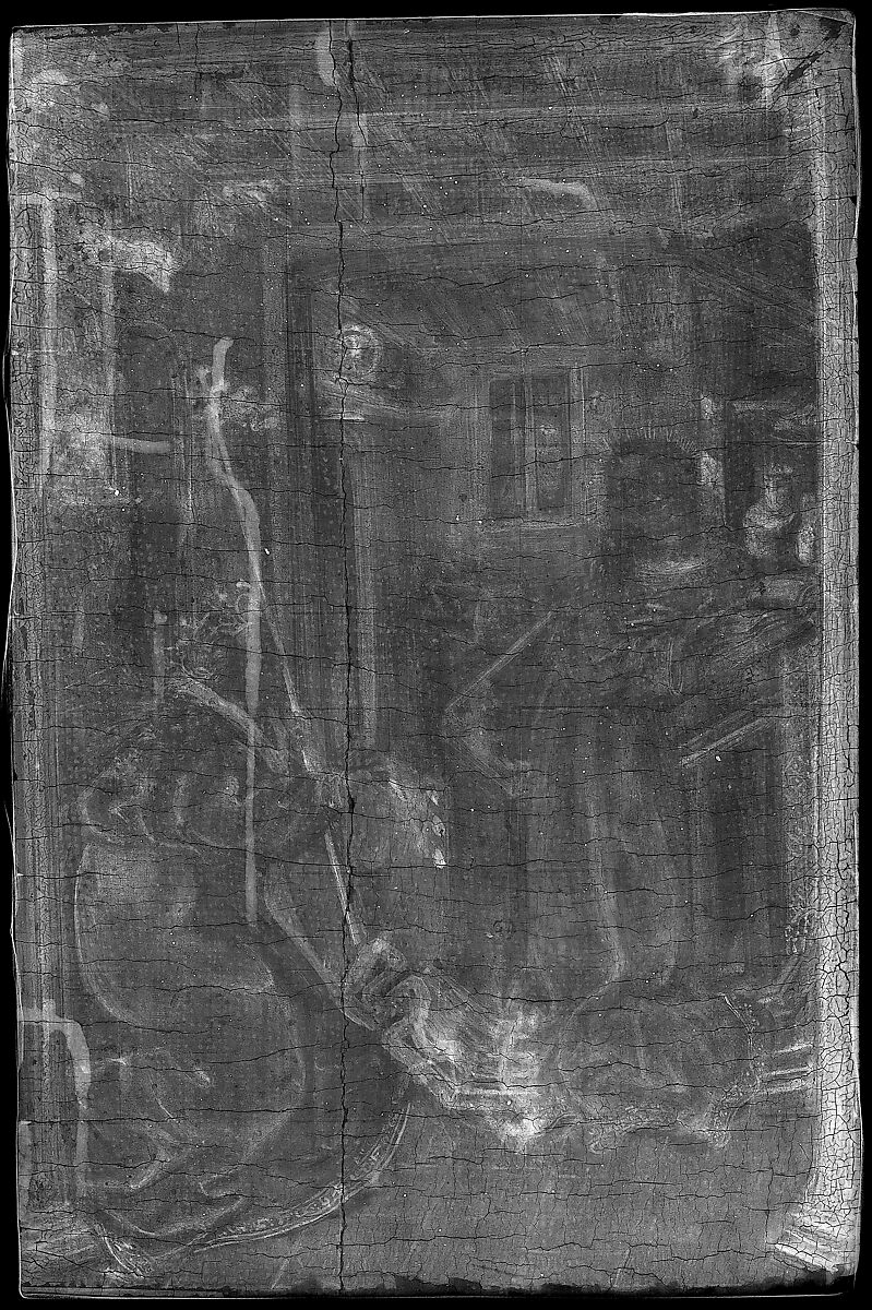 The Annunciation, South German (Bavarian?) Painter (1440–50), Oil and gold on linden