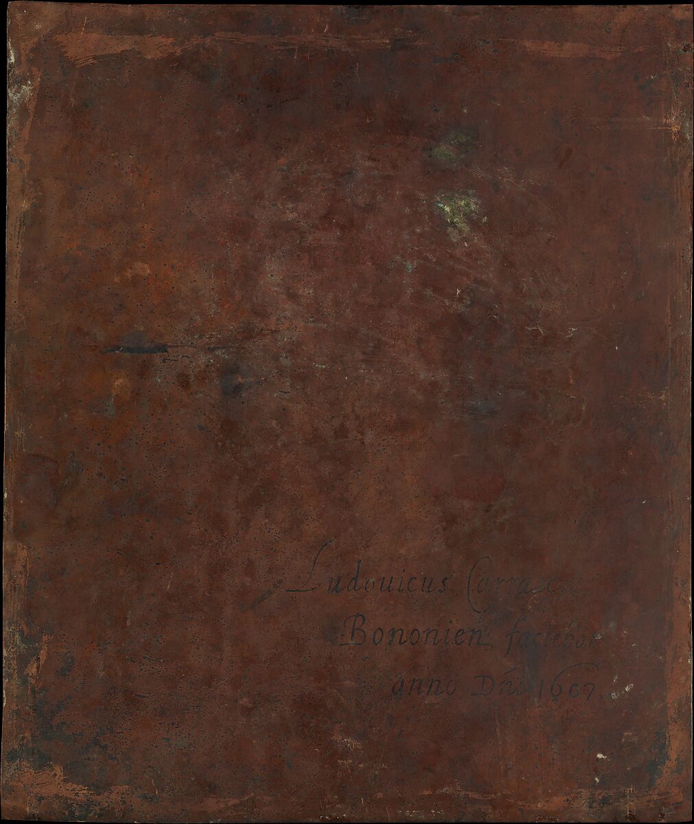 Madonna and Child with Saints, Ludovico Carracci (Italian, Bologna 1555–1619 Bologna), Oil on copper