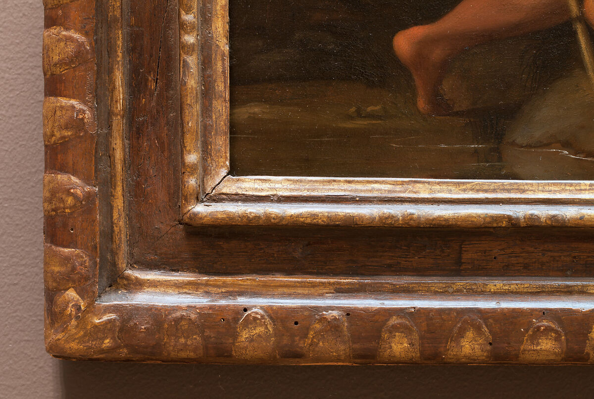 Saint John the Baptist Bearing Witness, Annibale Carracci (Italian, Bologna 1560–1609 Rome), Oil on copper