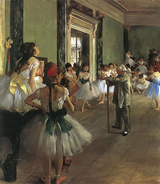 The Dance Class, Edgar Degas (French, Paris 1834–1917 Paris), Oil on canvas