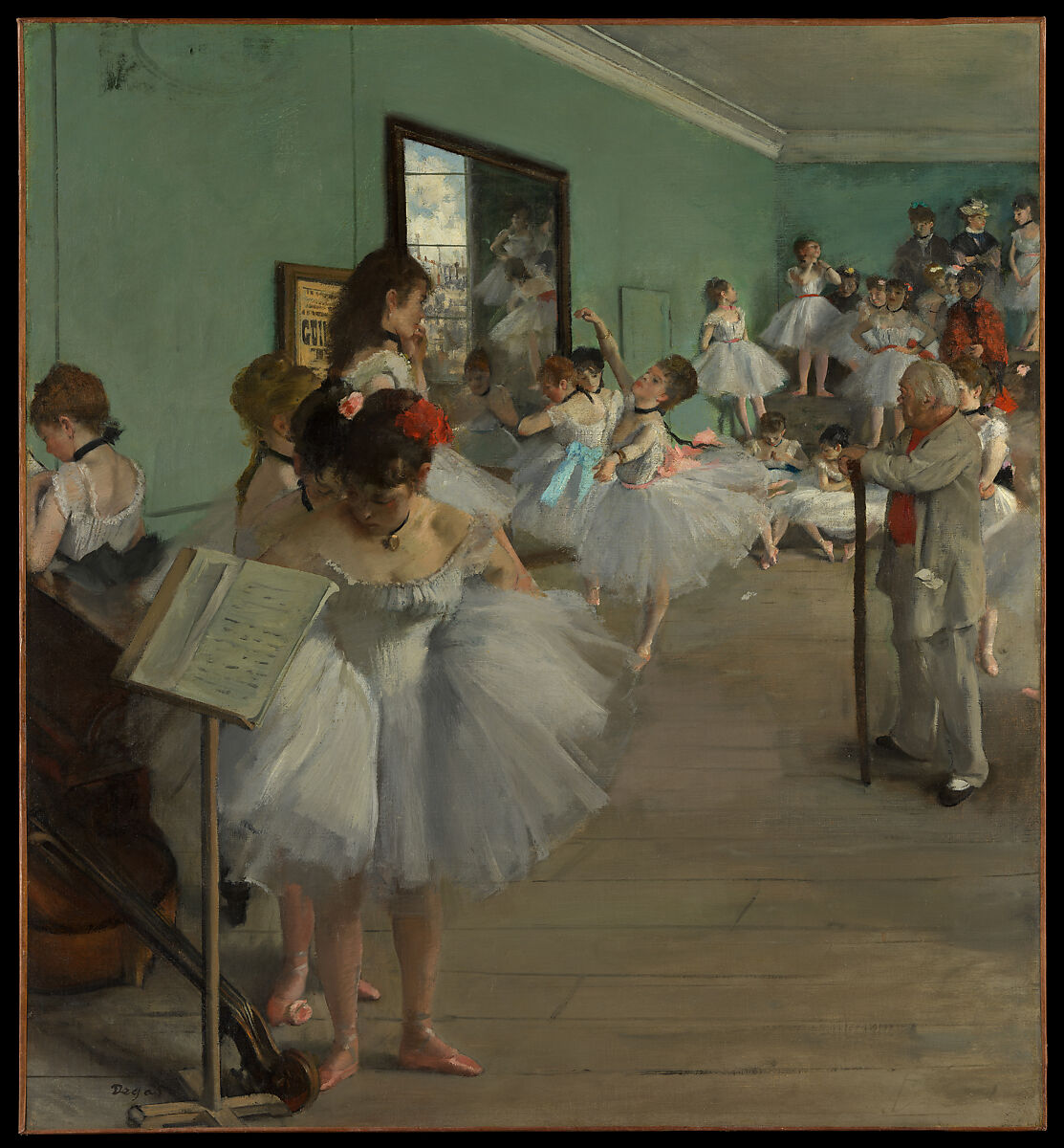 The Dance Class by Degas
