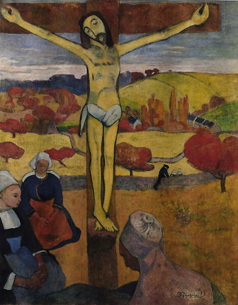 Ia Orana Maria (Hail Mary), Paul Gauguin (French, Paris 1848–1903 Atuona, Hiva Oa, Marquesas Islands), Oil on canvas