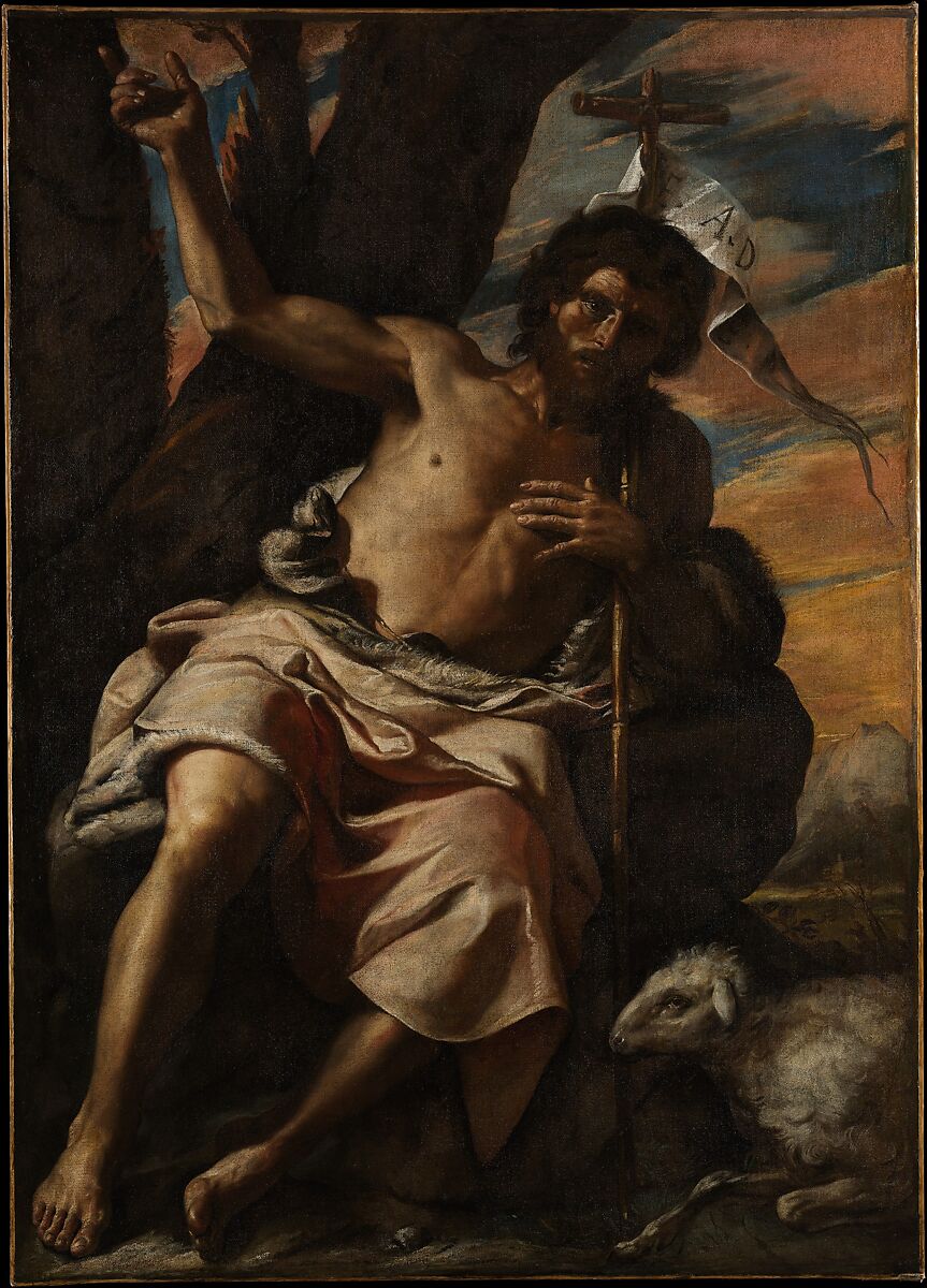 Saint John the Baptist Preaching, Mattia Preti (Il Cavalier Calabrese) (Italian, Taverna 1613–1699 Valletta), Oil on canvas 