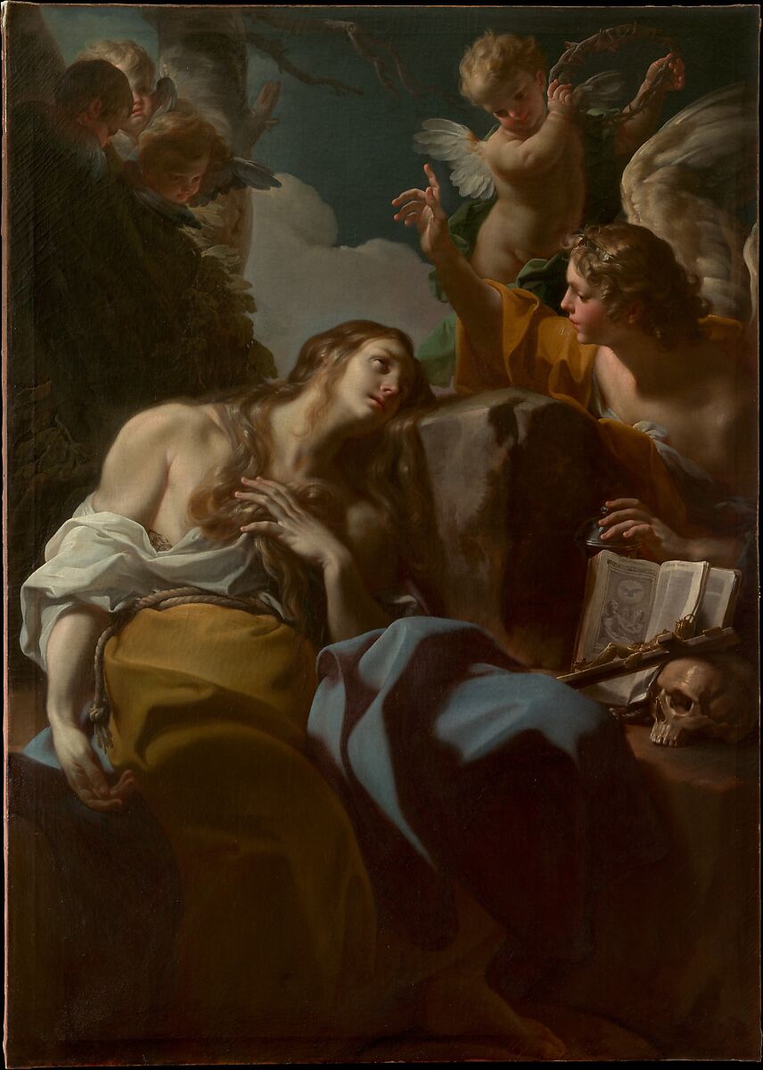 The Penitent Magdalen, Corrado Giaquinto (Italian, Molfetta 1703–1766 Naples), Oil on canvas 