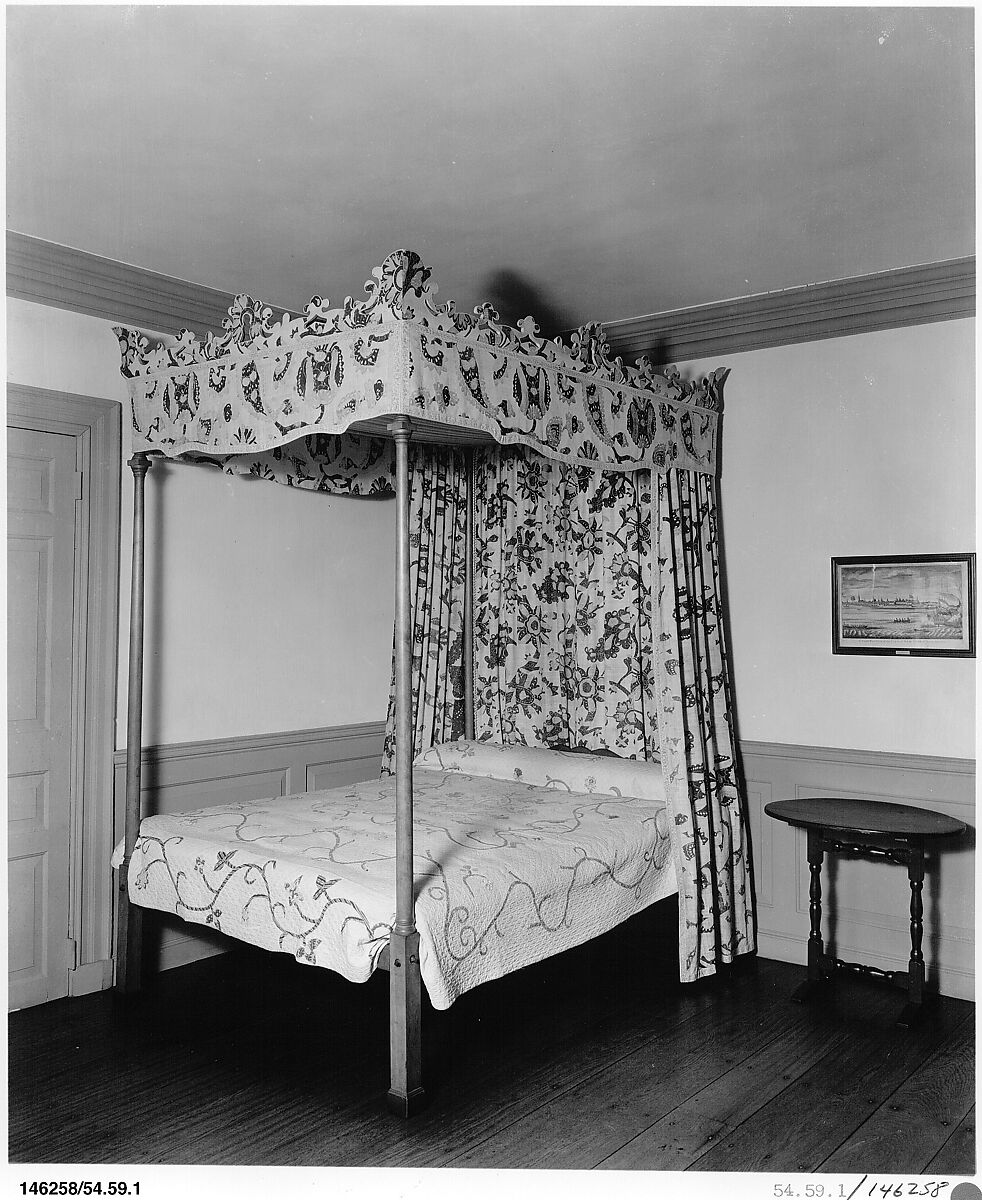 Bedstead, Birch, white pine, American 