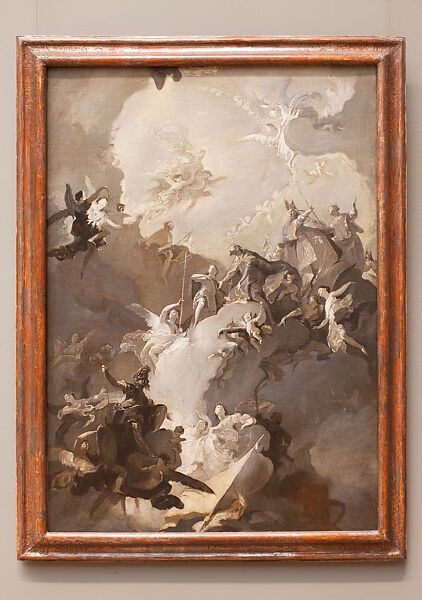 The Glorification of the Royal Hungarian Saints, Franz Anton Maulbertsch (Austrian, Langenargen am Bodensee 1724–1796 Vienna), Oil on canvas