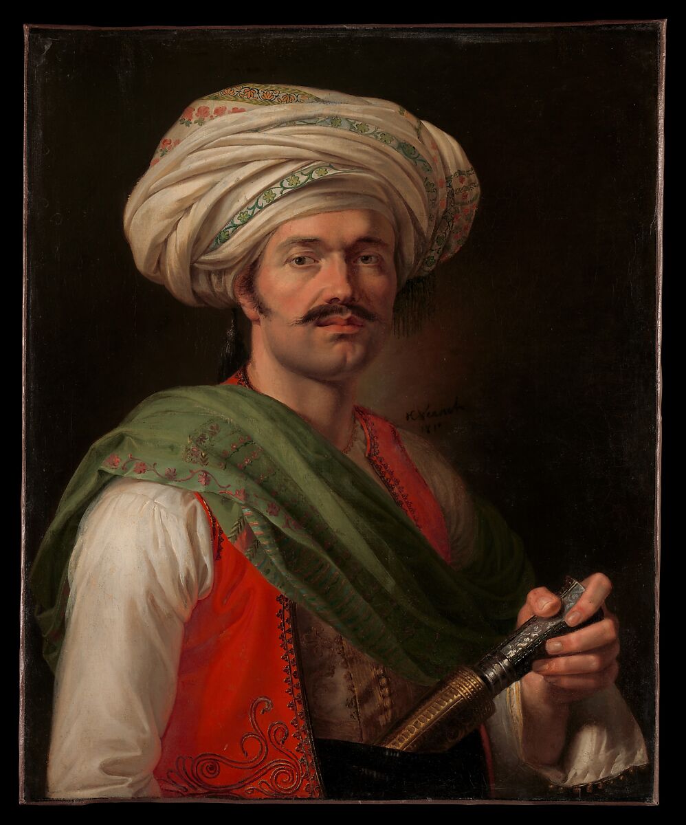 Portrait of a "Mamelouk", Horace Vernet (French, Paris 1789–1863 Paris), Oil on canvas 