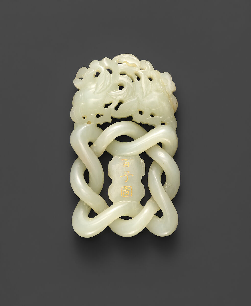 Ornament, Jade (nephrite), China