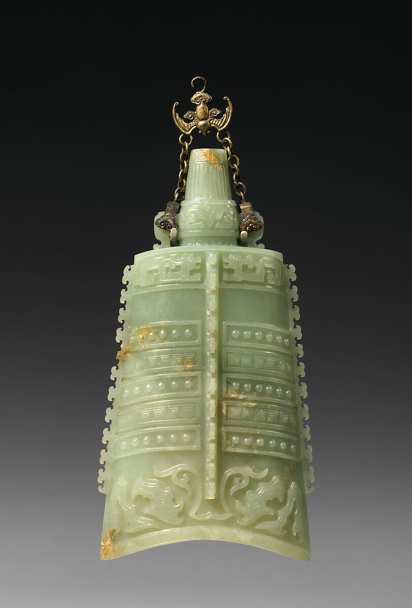 Bell, Jade (nephrite), China