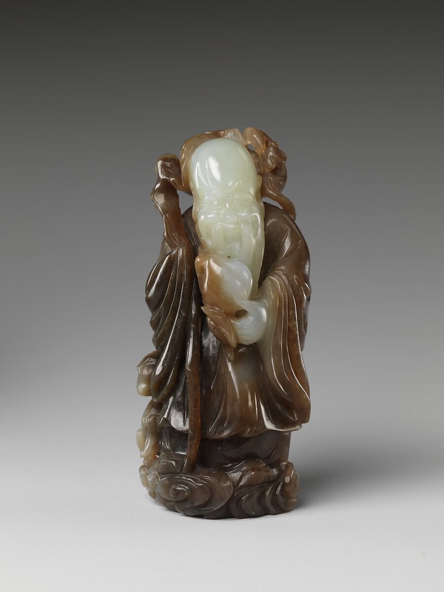 God of longevity, Jade (nephrite), China