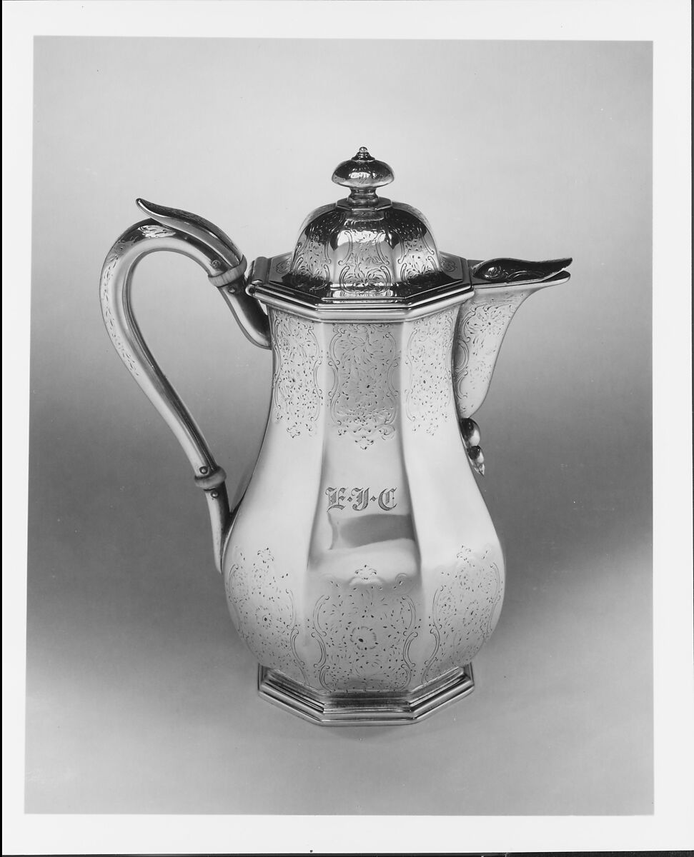 Milk Pot, William Forbes (baptized 1799, active New York, 1826–63), Silver, American