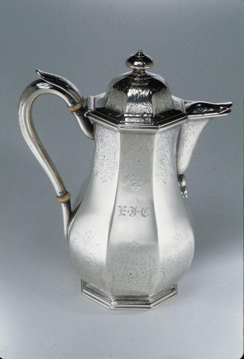 Milk Pot, William Forbes (baptized 1799, active New York, 1826–63), Silver, American 