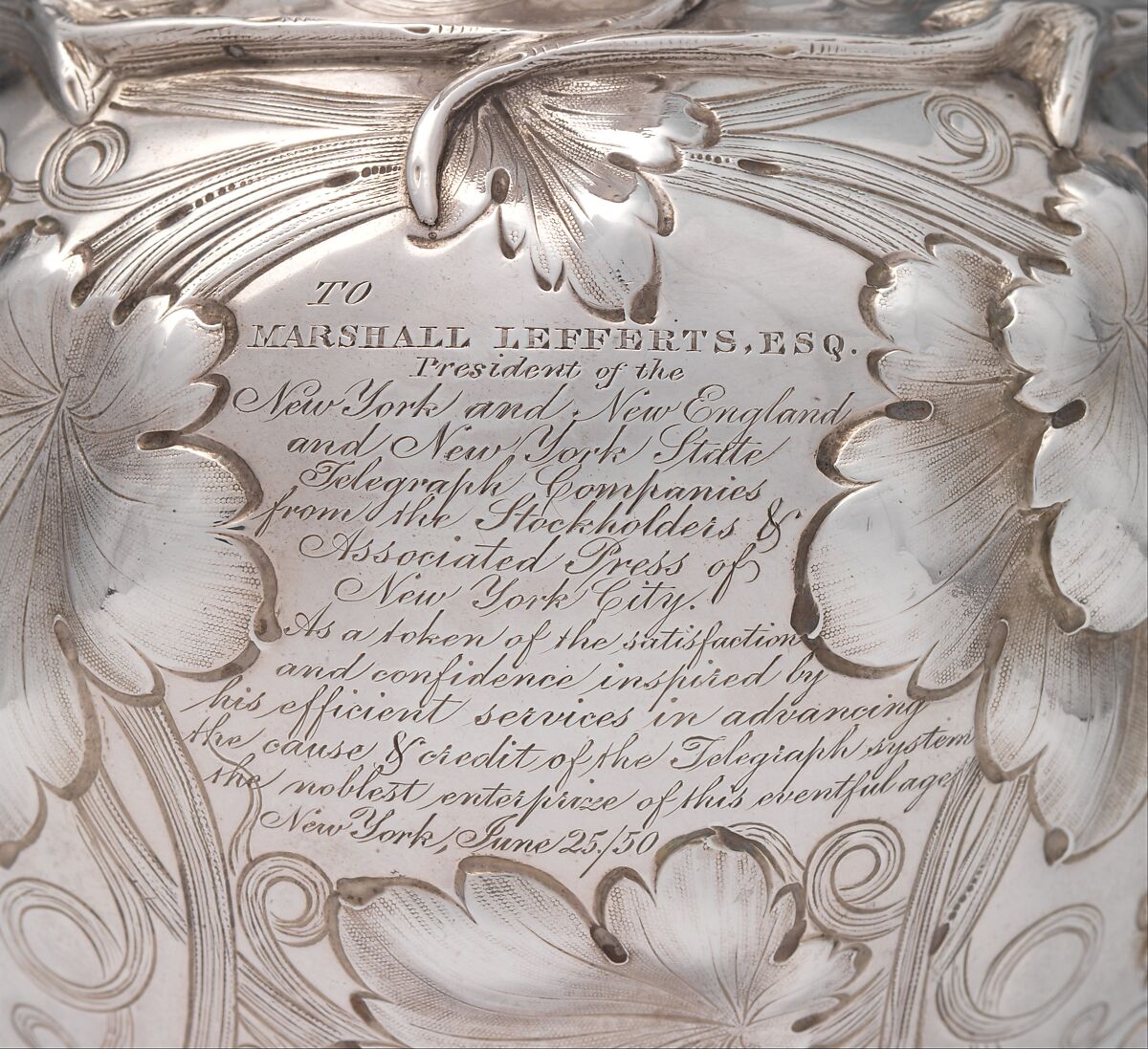 Milk Pot, John C. Moore (ca. 1802–1874), Silver, American