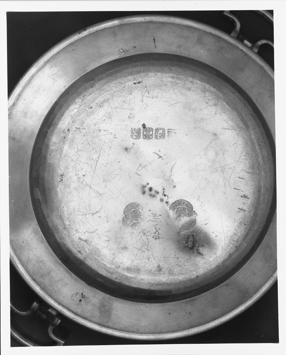 Hot Water Plate, Henry Will (1734–ca. 1802), Pewter, American