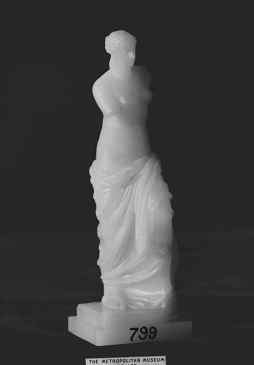 Venus de Milo, Jadeite, lavender with some whitish spots, France 