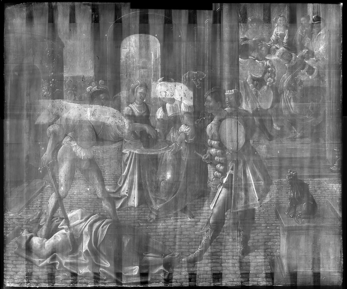 The Martyrdom of Saint John the Baptist, Bernard van Orley (Netherlandish, Brussels ca. 1492–1541/42 Brussels), Oil on wood