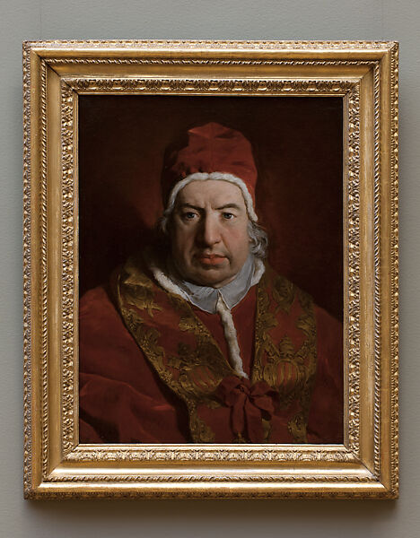 Pope Benedict XIV (Prospero Lambertini, 1675–1758), Pierre Hubert Subleyras (French, Saint-Gilles-du-Gard 1699–1749 Rome), Oil on canvas