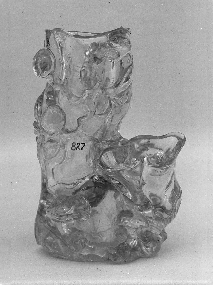 Double vase, Rock crystal, China 