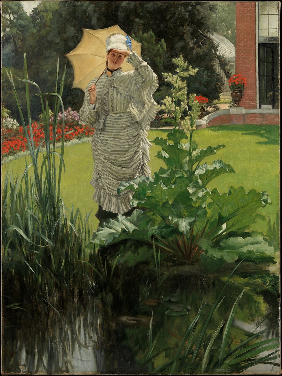 Spring Morning, James Tissot (French, Nantes 1836–1902 Chenecey-Buillon), Oil on canvas 