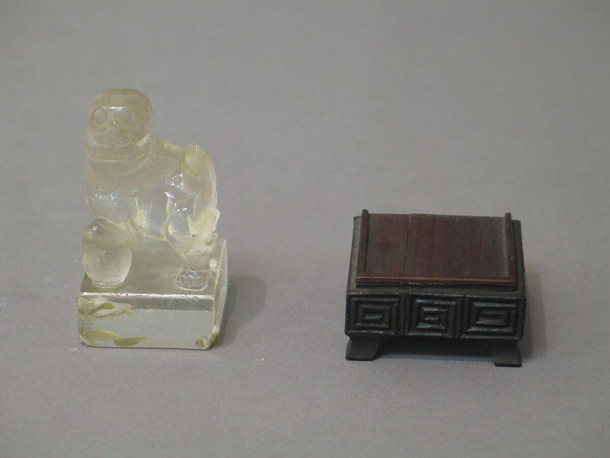 Paperweight, Rock crystal, China