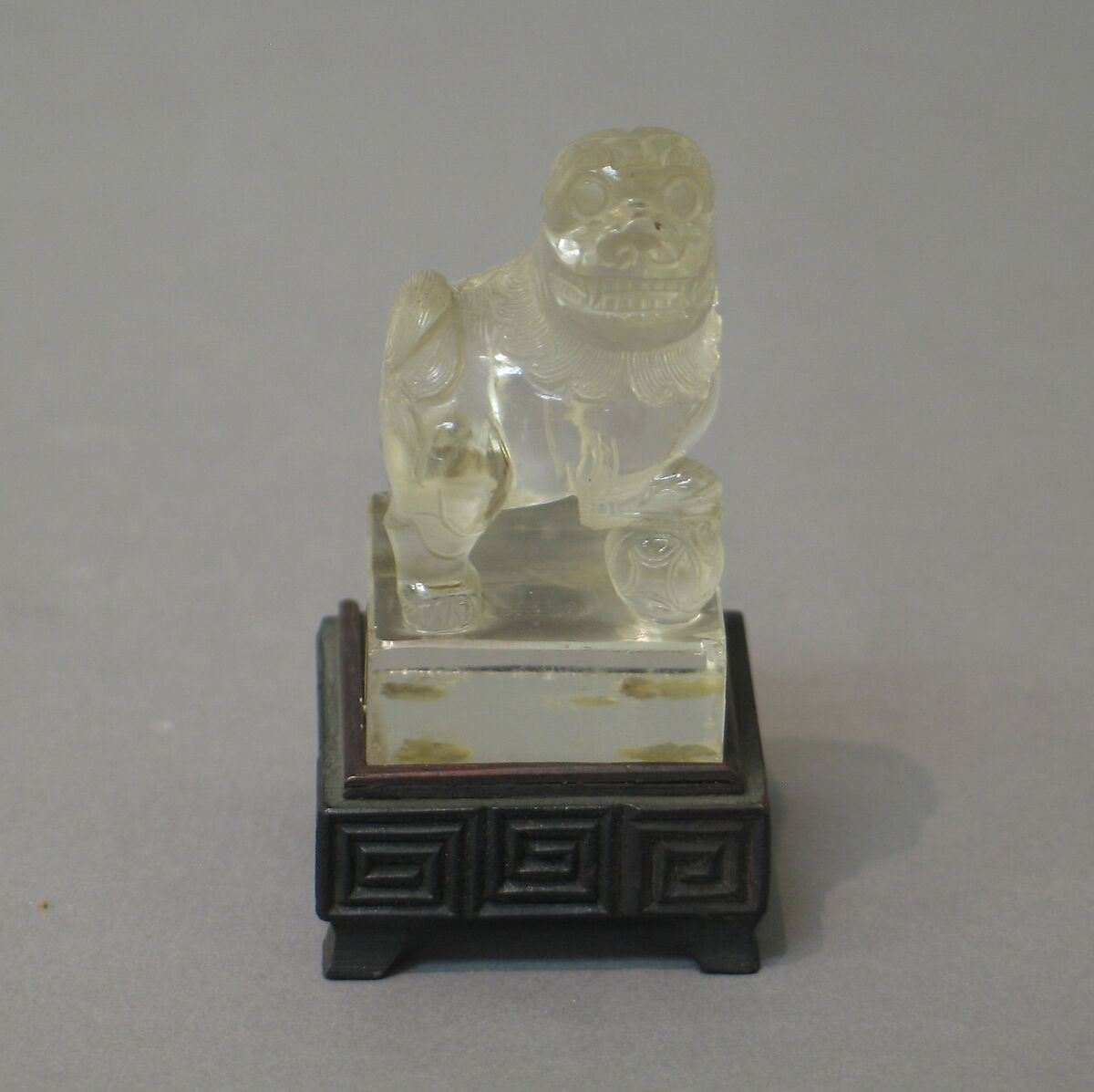 Paperweight, Rock crystal, China 