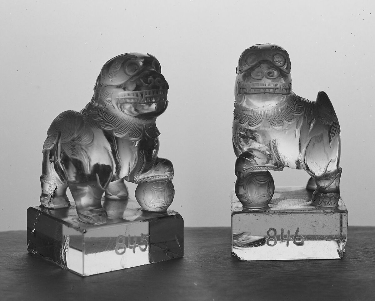 Paperweight, Rock crystal, China