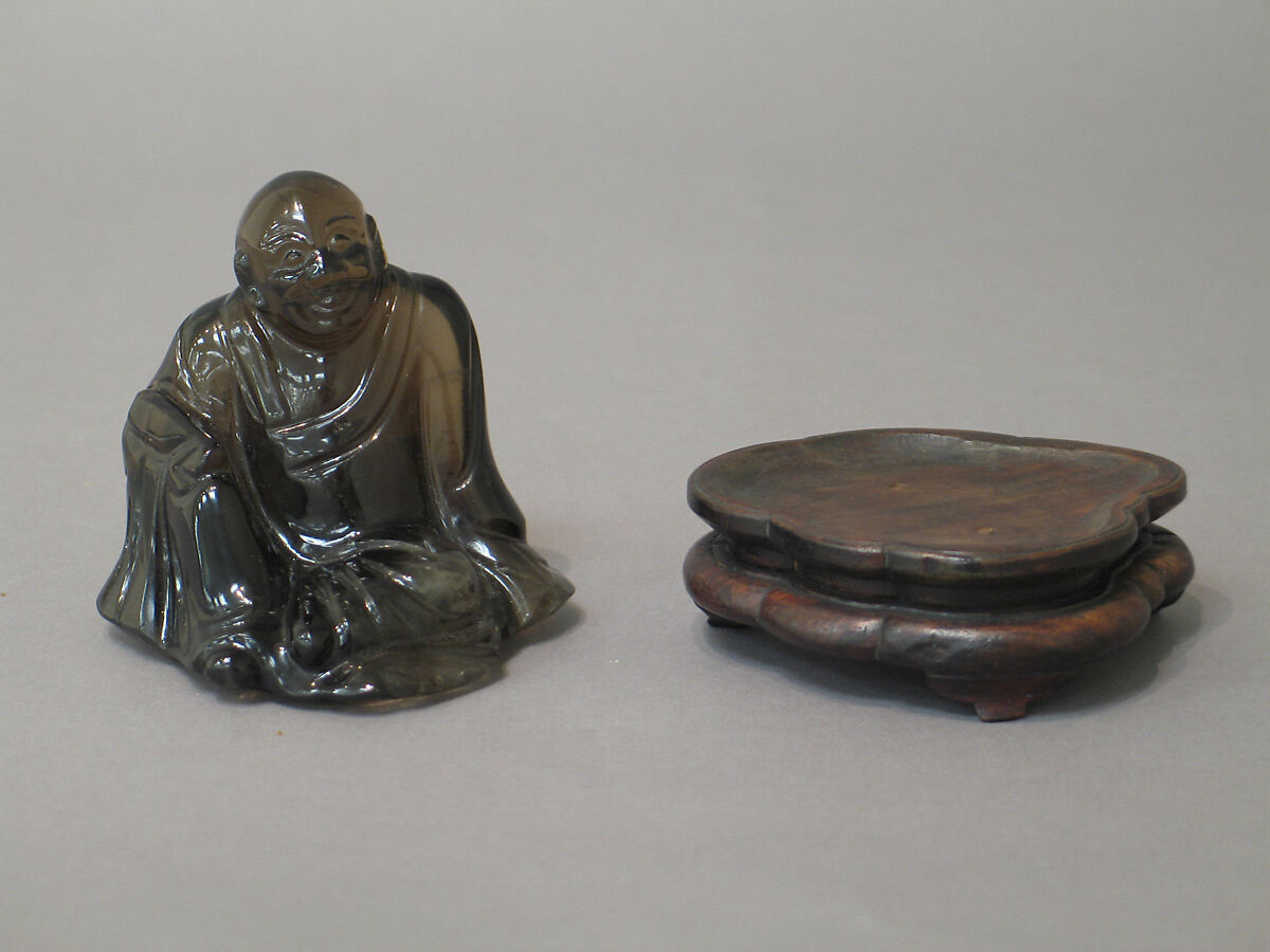 Seated Buddha, Rock crystal, China