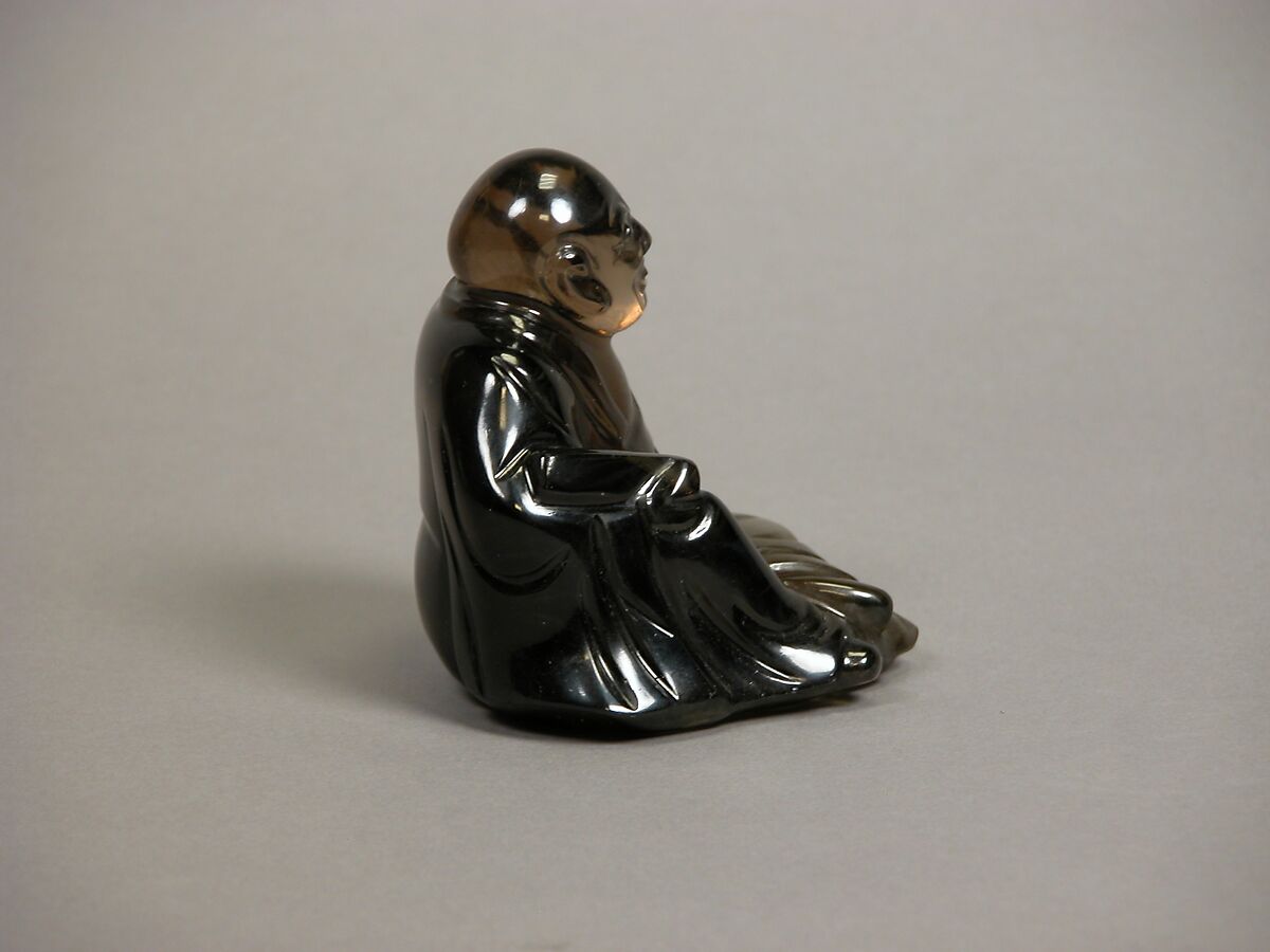 Seated Buddha, Rock crystal, China