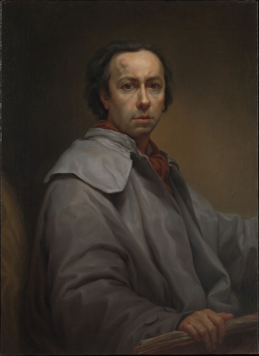 Self-Portrait, Anton Raphael Mengs (German, Ústi nad Labem (Aussig) 1728–1779 Rome), Oil on canvas 